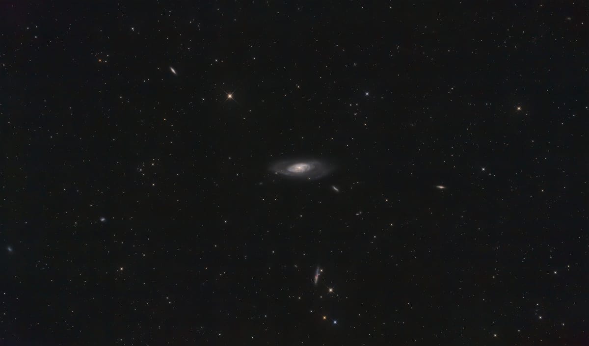 M 106, krótka sesja w terenie